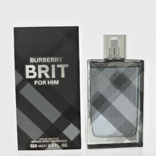 Burberry Brit by Burberry Box for Men 3.3 Oz Eau De Toilette Spray