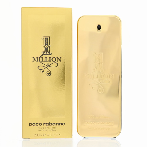 Paco Rabanne 1 Million by Paco Rabanne Box for Men 6.8 Oz Eau De Toilette Spray