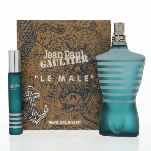 Jean Paul Gaultier by Jean Paul Gaultier Gift Set for Men 2 Piece Set For Men: 4.2 Oz Eau De Toilette Spray, 0.68 Oz Eau De Toilette Spray