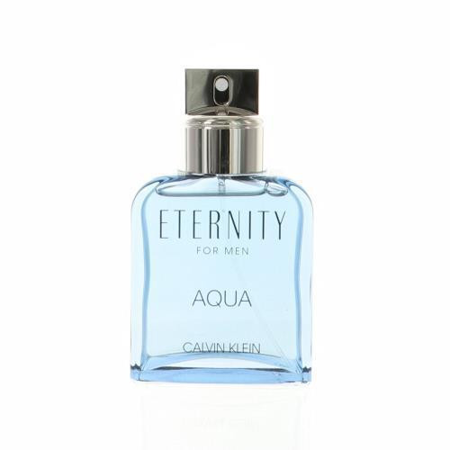 Eternity Aqua by Calvin Klein Tester for Men 3.3 Oz Eau De Toilette Spray