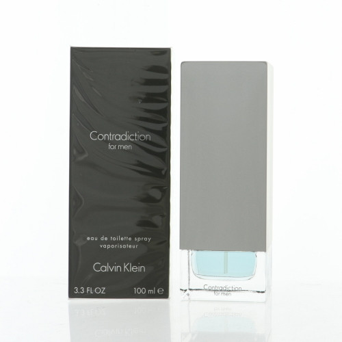 Contradiction by Calvin Klein Box for Men 3.3 Oz Eau De Toilette Spray