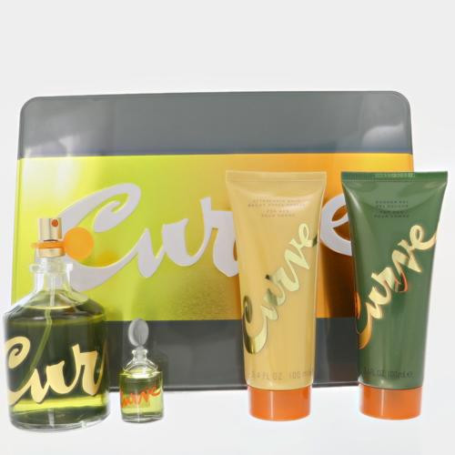Curve by Liz Claiborne Gift Set for Men 4.2 Oz Cologne Spray