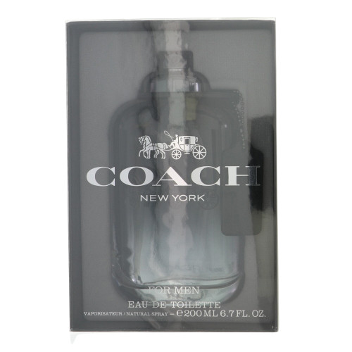 Coach New York by Coach Box for Men 6.7 Oz Eau De Toilette Spray