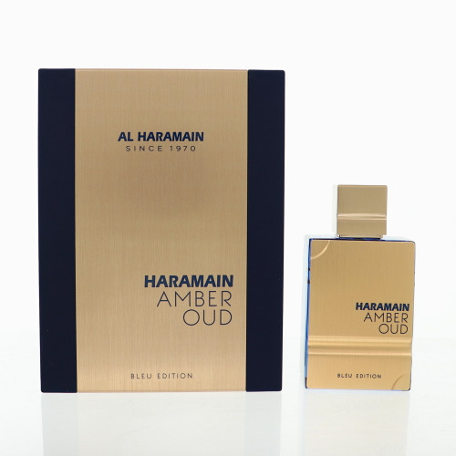 Amber Oud Bleu Edition by Al Haramain Box for Men 2 Oz Eau De Parfum Spray
