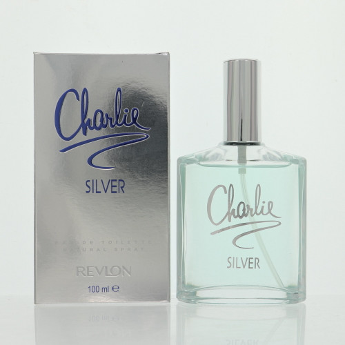 Charlie Silver by Revlon Box for Women 3.4 Oz Eau De Toilette Spray