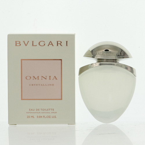 Bvlgari Omnia Crystalline by Bvlgari Box for Women 0.84 Oz Eau De Toilette Spray