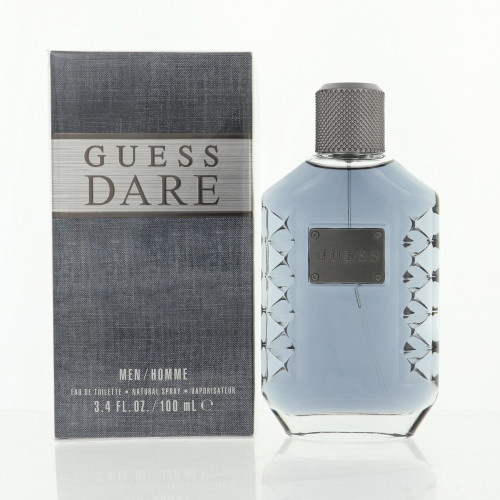 Guess Dare by Guess Box for Men 3.4 Oz Eau De Toilette Spray