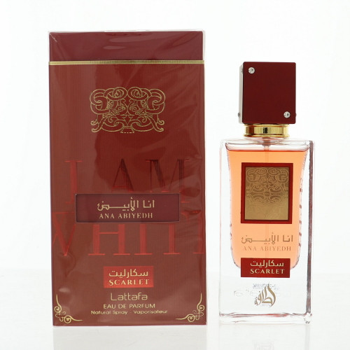 Ana Abiyedh Scarlet by Lattafa Box for Men 2.04 Oz Eau De Parfum Spray