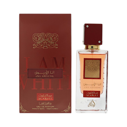 Ana Abiyedh Scarlet by Lattafa Box for Men 2.04 Oz Eau De Parfum Spray