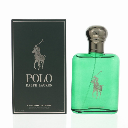 Polo Green by Ralph Lauren Box for Men 4.2 Oz Eau De Cologne Intense Spray