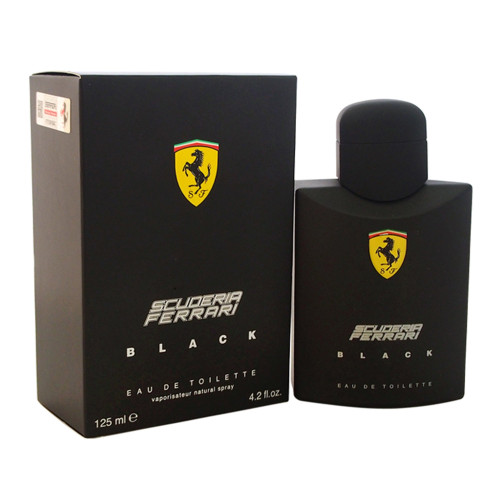 Scuderia Black by Ferrari Box for Men 4.2 Oz Eau De Toilette Spray