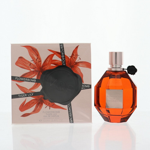 Flower Bomb Tiger Lily by Viktor & Rolf Box for Women 3.4 Oz Eau De Parfum Spray