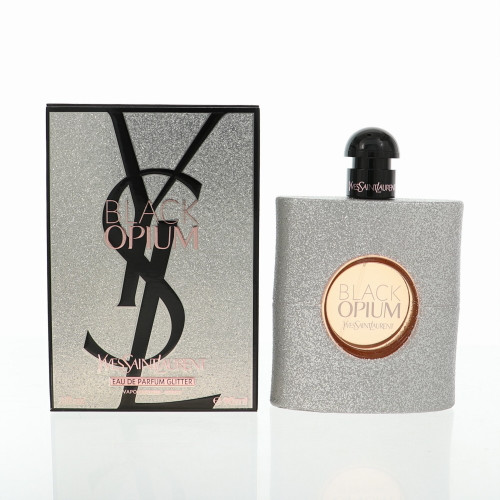 Black Opium Glitter by Yves Saint Laurent Box for Women 3 Oz Eau De Parfum Spray