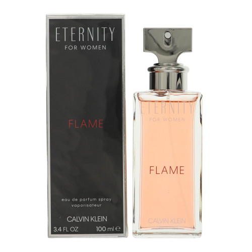 Eternity Flame by Calvin Klein Box for Women 3.4 Oz Eau De Parfum Spray