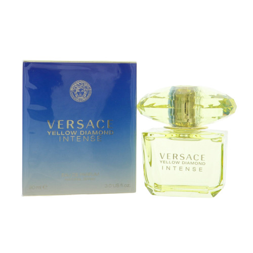 Versace Yellow Diamond Intense by Versace Box for Women 3 Oz Eau De Parfum Spray