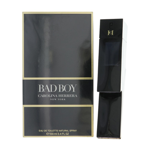 Bad Boy by Carolina Herrera Box for Men 3.4 Oz Eau De Toilette Spray