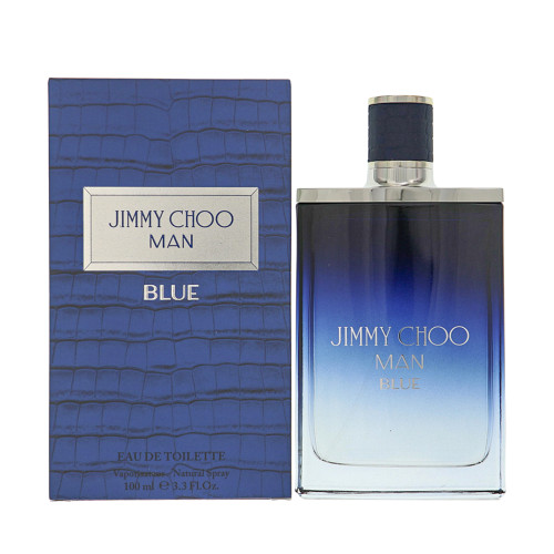Man Blue by Jimmy Choo Box for Men 3.3 Oz Eau De Toilette Spray