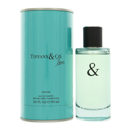 Tiffany & Love by Tiffany Box for Men 3.0 Oz Eau De Toilette Spray