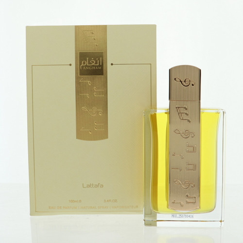 Angham by Lattafa Box for Men 3.4 Oz Eau De Parfum Spray