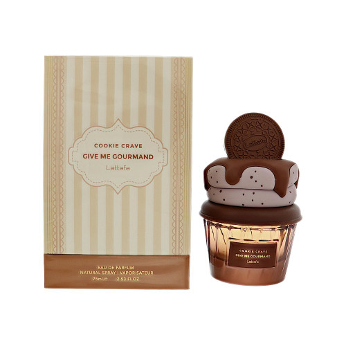 Give Me Gourmand Cookie Crave by Lattafa - 2.53 oz Eau De Parfum Spray bottle for Men