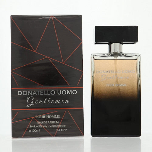Donatello Uomo Gentlemen by Fragrance Couture Box for Men 3.4 Oz Eau De Parfum Spray