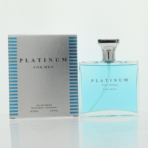 Plaitinum Pour Hemme by Fragrance Couture Box for Men 3.4 Oz Eau De Toilette Spray