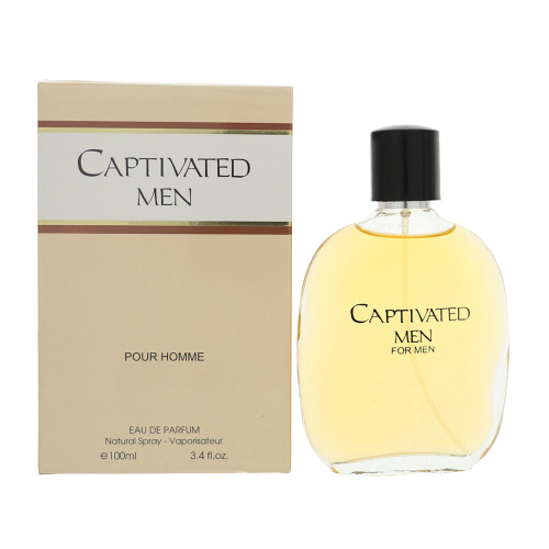 Captivated Men by Fragrance Couture Box for Men 3.4 Oz Eau De Parfum Spray