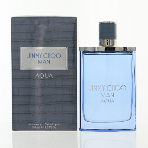 Jimmy Choo Man Aqua by Jimmy Choo Box for Men 3.3 Oz Eau De Parfum Spray