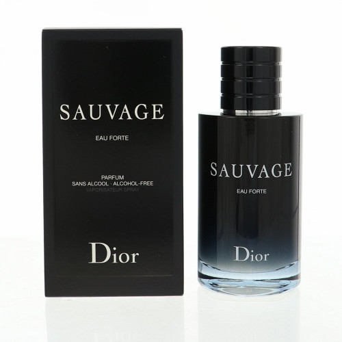 Sauvage Eau Forte by Christian Dior Box for Men 3.4 Oz Parfum Spray