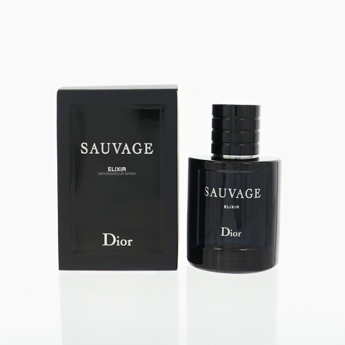Sauvage Elixir by Christian Dior Box for Men 3.4 Oz Eau De Parfum Spray