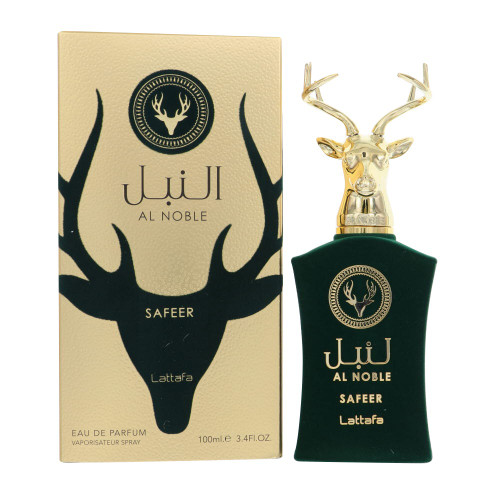 Al Noble Safeer by Lattafa Box for Men 3.4 Oz Eau De Parfum Spray