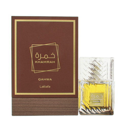 Khamrah Qahwa by Lattafa Box for Men 3.4 Oz Eau De Parfum Spray