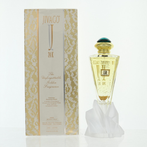 24K by Jivago Box for Women 2.5 Oz Eau De Toilette Spray