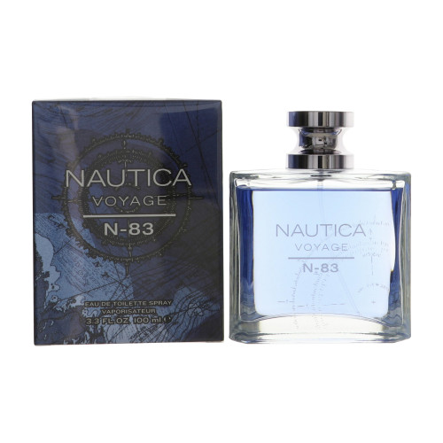 Nautica Voyage N-83 by Nautica Box for Men 3.3 Oz Eau De Toilette Spray