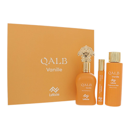 Qalb Vanille by Luniche - 3 Piece Set bottle for Unisex