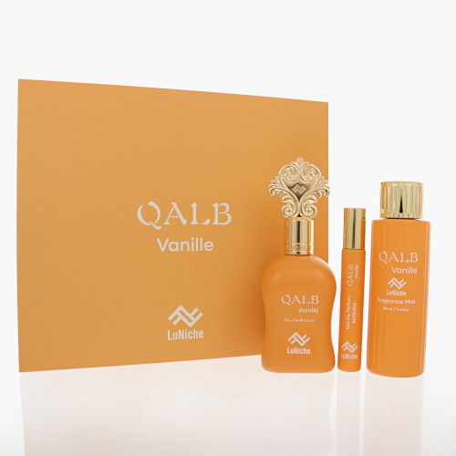 Qalb Vanille by Luniche Gift Set for Unisex 3.4 Oz Eau De Parfum Spray