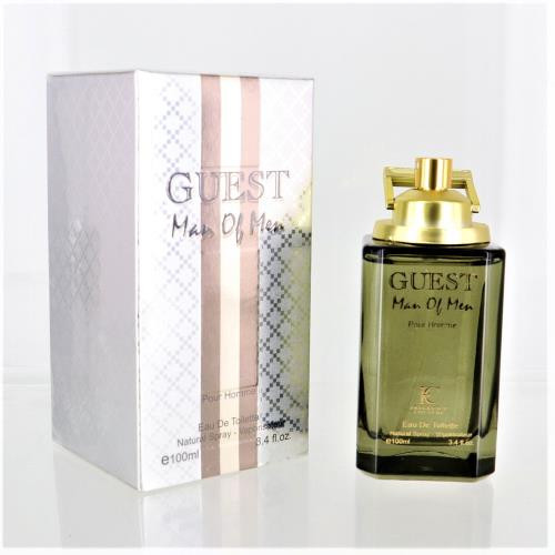 Guest Man Of Men by Fragrance Couture Box for Men 3.4 Oz Eau De Toilette Spray