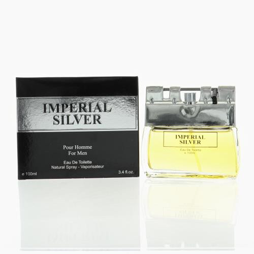 Imperial Silver by Fragrance Couture Box for Men 3.4 Oz Eau De Toilette Spray