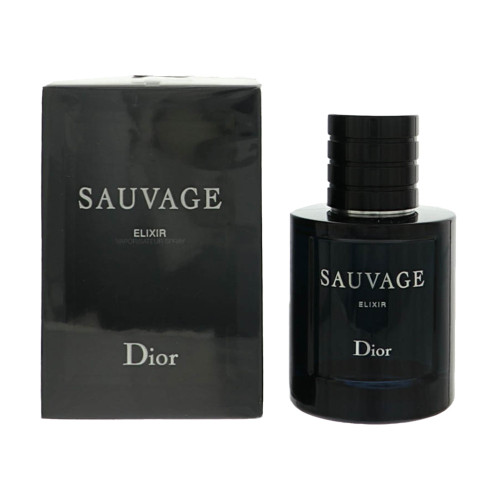 Sauvage Elixir by Christian Dior Box for Men 2 Oz Eau De Parfum Spray