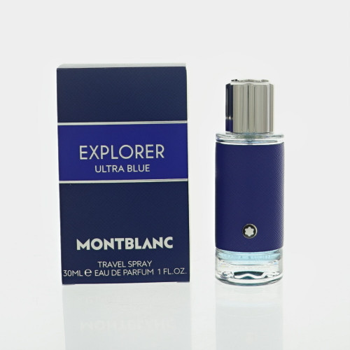 Mont Blanc Explorer Ultra Blue by Mont Blanc Box for Men 1 Oz Eau De Parfum Spray