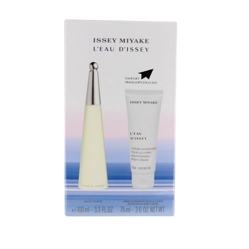 L'eau D'issey by Issey Miyake Gift Set for Women 2 Piece Set For Women: 3.3 Oz Eau De Toilette Spray, 2.6 Oz Moisturising Body Cream