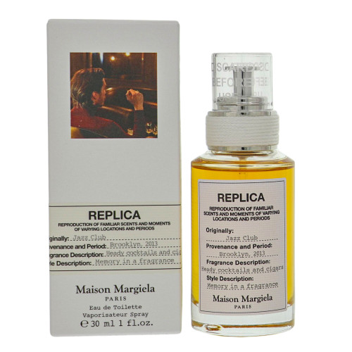 Replica Jazz Club by Maison Margiela Box for Men 1 Oz Eau De Toilette Spray