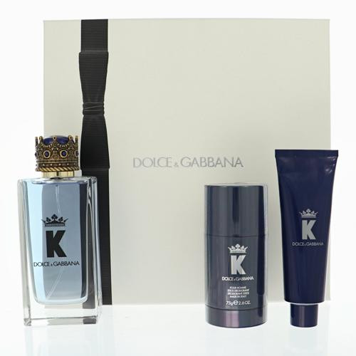 K King by Dolce & Gabbana Gift Set for Men 3.3 Oz Eau De Toilette Spray