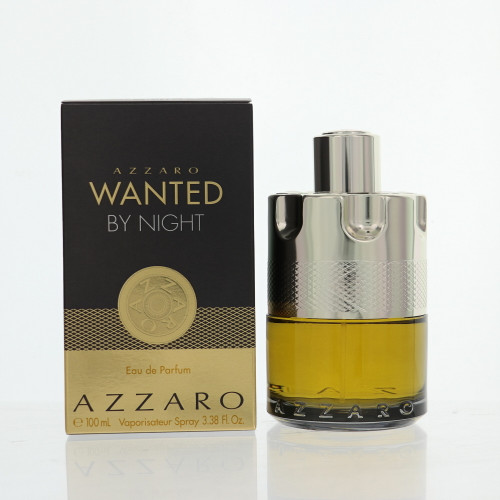 Azzaro Wanted By Night by Azzaro Box for Men 3.38 Oz Eau De Parfum Spray