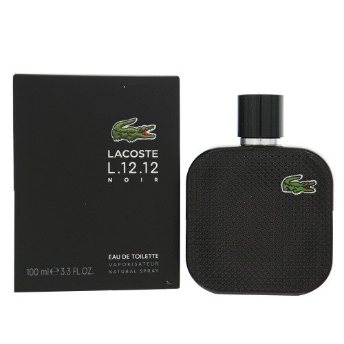 Lacoste Eau De Lacoste L.12.12 Noir by Lacoste Box for Men 3.3 Oz Eau De Toilette Spray