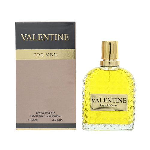 Valentine Pour Homme by Fragrance Couture Box for Men 3.4 Oz Eau De Parfum Spray