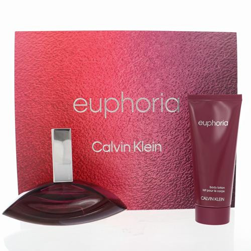 Euphoria by Calvin Klein Gift Set for Women 3.3 Oz Eau De Parfum Spray