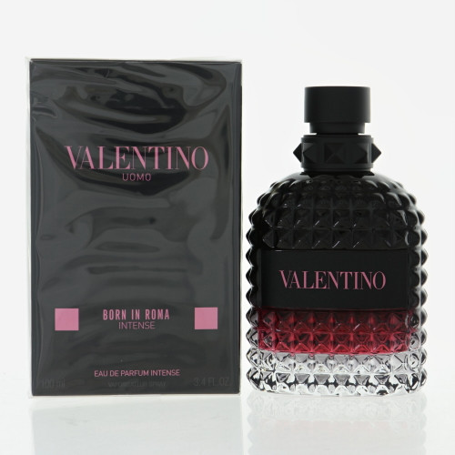 Born In Roma Intense by Valentino Box for Men 3.4 Oz Eau De Parfum Intense Spray