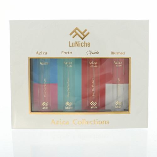 Aziza by Luniche Gift Set for Unisex 0.3 Oz Aziza Eau De Parfum Spray