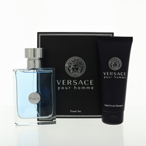 Versace Pour Homme by Versace Gift Set for Men 3.4 Oz Eau De Toilette Spray